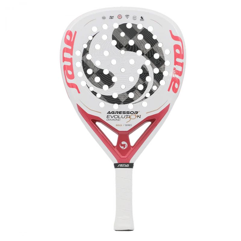 PALA DE PÁDEL SANE AGRESSOR EVOLUTION DIAMOND GOLD