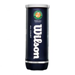 BOTE DE 3 PELOTAS TENIS WILSON ROLAND GARROS ALL